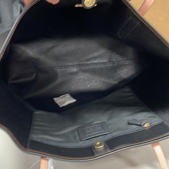 City Tote In Signature Canvas W/Vintage Mini Rose Print - Picture 5 of 5